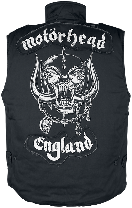 Veste  de Motörhead - Brandit Bastards - Ranger Vest - S à 5XL - pour Homme - noir - Motörhead - View 2