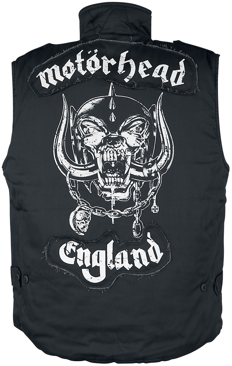 Veste  de Motörhead - Brandit Bastards - Ranger Vest - S à 5XL - pour Homme - noir - Motörhead - View 2