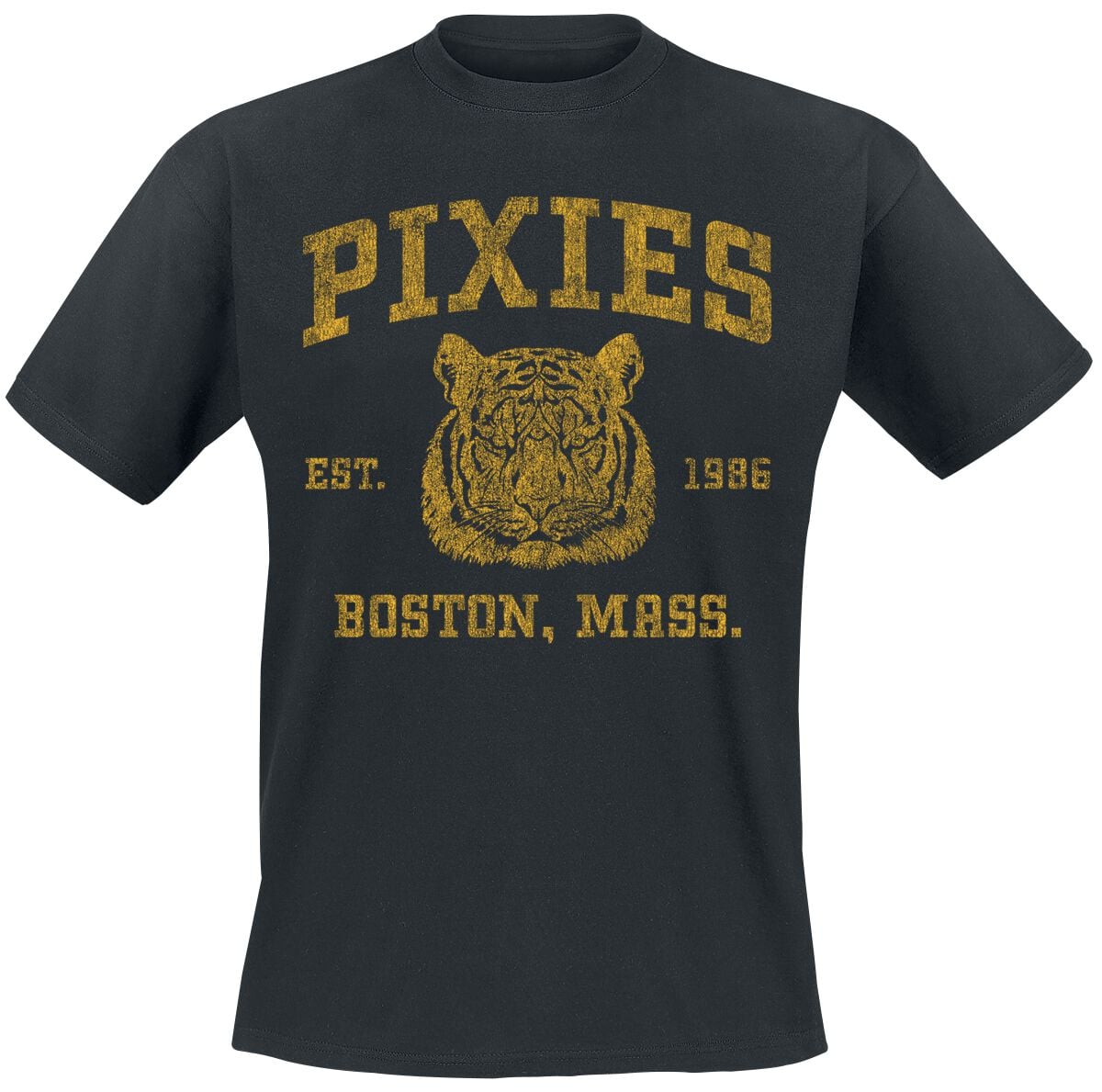 T-Shirt Manches courtes  de Pixies - Phys Ed - S à XXL - pour Homme - noir - Pixies
