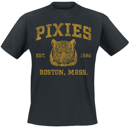 T-Shirt Manches courtes  de Pixies - Phys Ed - S à XXL - pour Homme - noir - Pixies