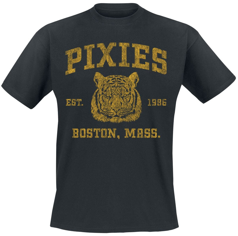 T-Shirt Manches courtes  de Pixies - Phys Ed - S à XXL - pour Homme - noir - Pixies