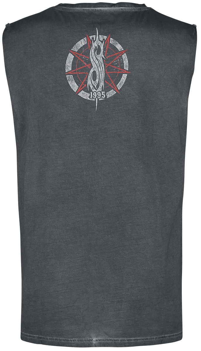 Débardeur de Slipknot - EMP Signature Collection - M à 3XL - pour Homme - gris - Slipknot - View 2