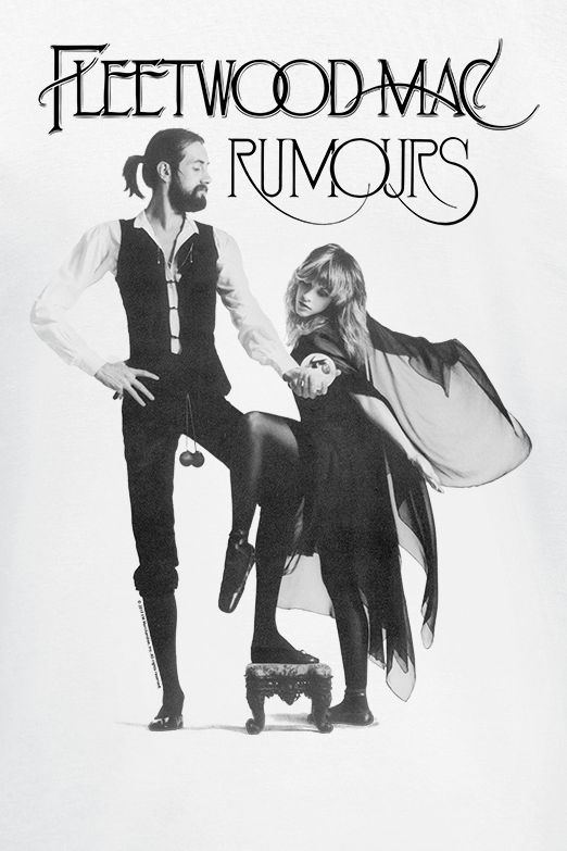 T-Shirt Manches courtes  de Fleetwood Mac - Rumours - S à XXL - pour Homme - blanc - Fleetwood Mac - View 2