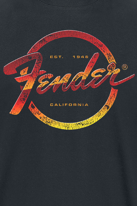 T-Shirt Manches courtes  de Fender - Est. 1945 - S à XXL - pour Homme - noir - Fender - View 2