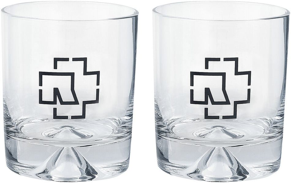 Verre à whisky  de Rammstein - Tumbler 2er Box - pour Unisexe - transparent - Rammstein