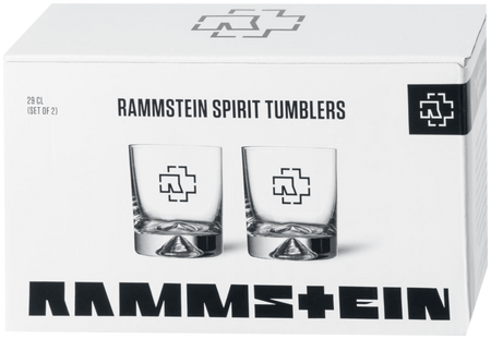 Verre à whisky  de Rammstein - Tumbler 2er Box - pour Unisexe - transparent - Rammstein - View 2
