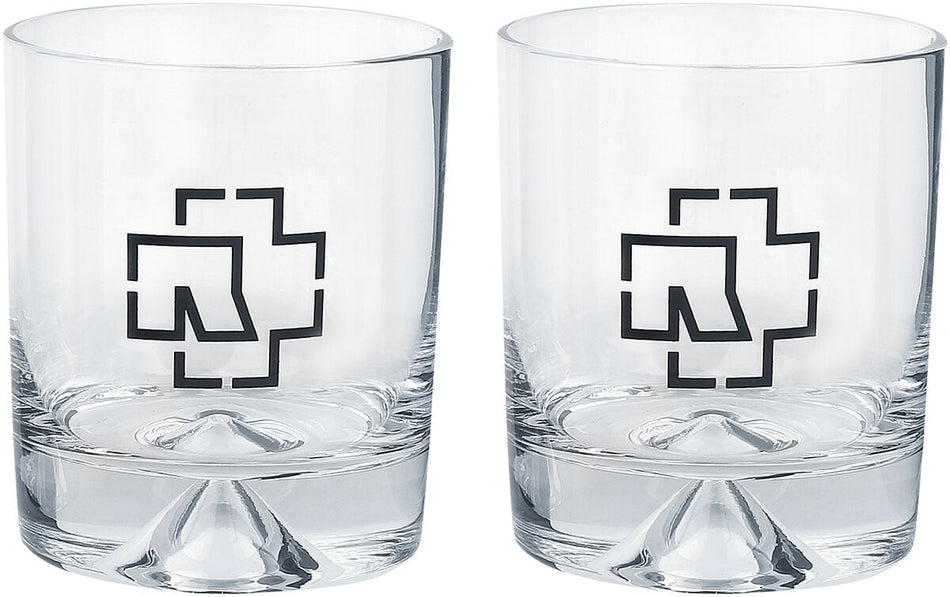 Verre à whisky  de Rammstein - Tumbler 2er Box - pour Unisexe - transparent - Rammstein