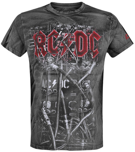 T-Shirt Manches courtes  de AC/DC - PWR Wires - S à 4XL - pour Homme - gris - AC/DC