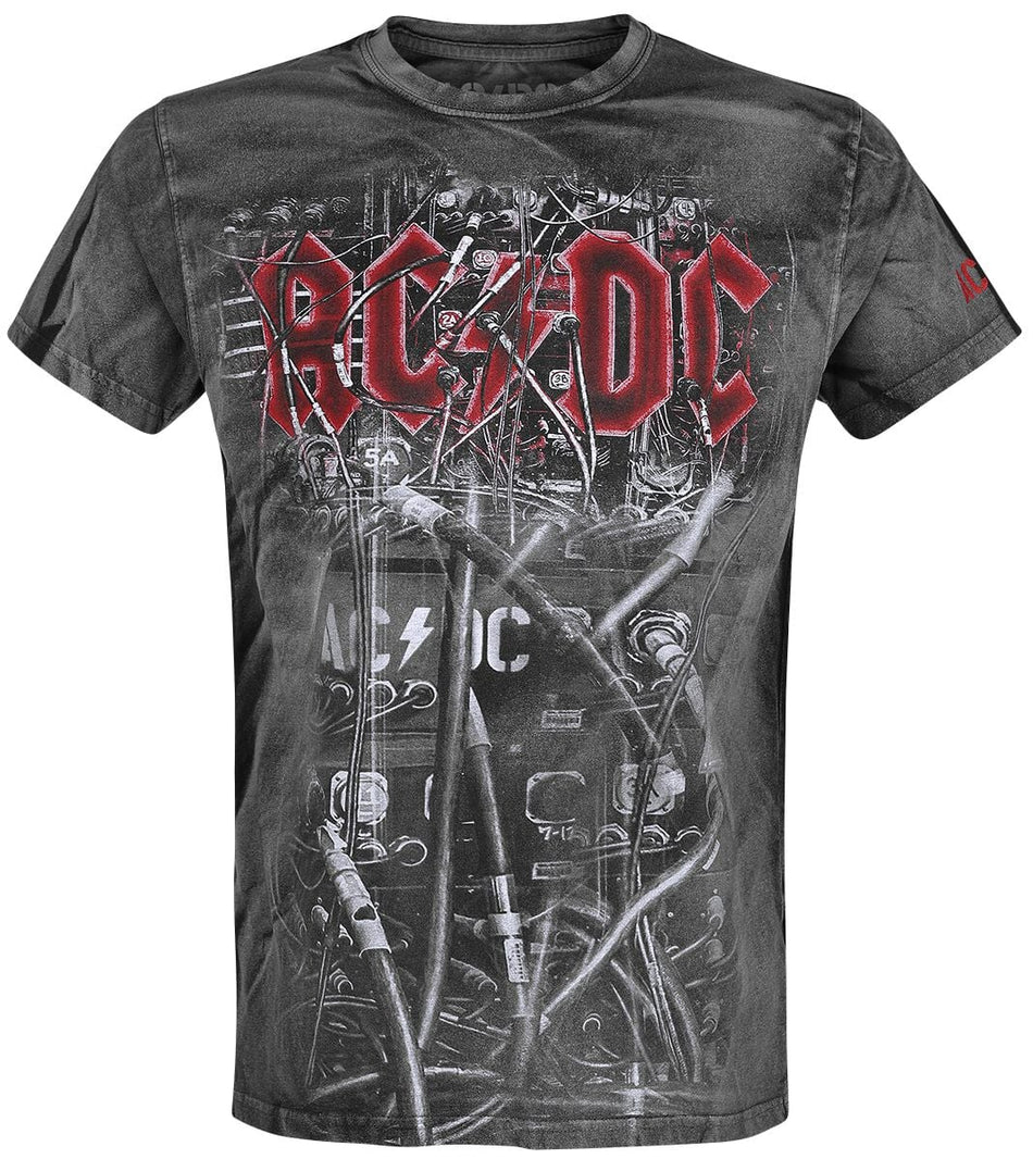 T-Shirt Manches courtes  de AC/DC - PWR Wires - S à 4XL - pour Homme - gris - AC/DC