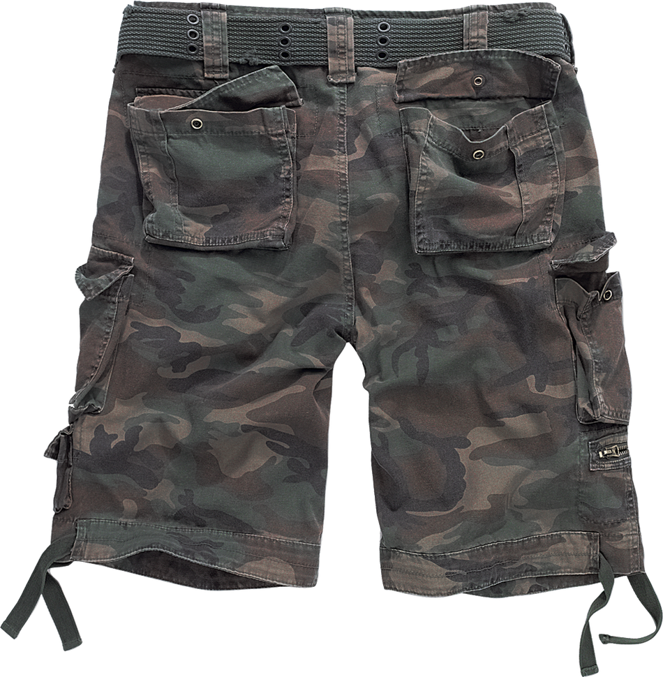 Short  de Brandit - Short Savage Vintage - S à 5XL - pour Homme - camouflage forêt - Brandit - View 2