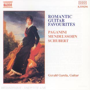 Romantic guitar favourites - Front Cover