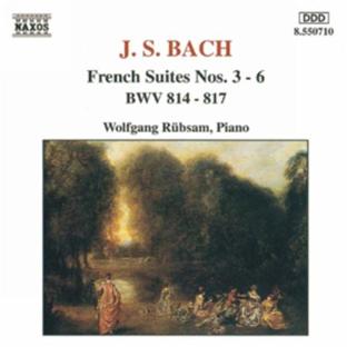 Suites françaises N°3 à N°6 / BWV.814 à BWV.817 - Front Cover