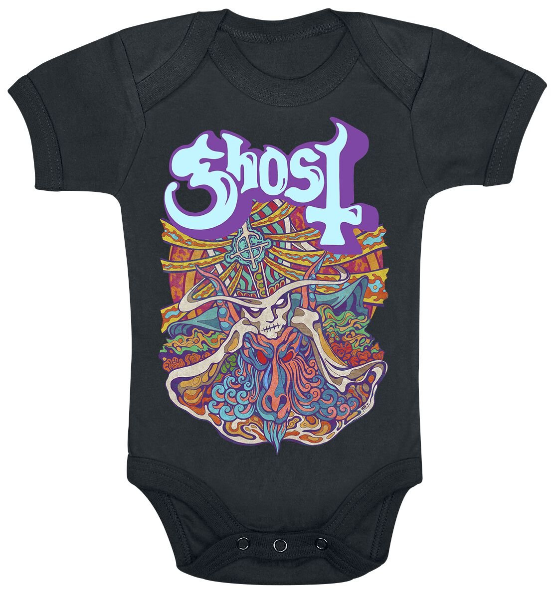 Body  de Ghost - Kids - 7 Inches Of Satanic Panic - 68/74 à 86/92 - pour filles & garçonse - noir - Ghost