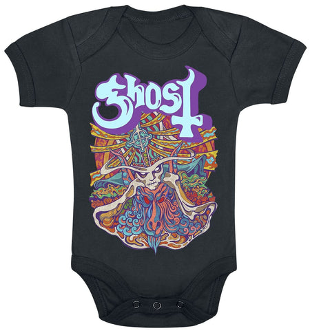 Body  de Ghost - Kids - 7 Inches Of Satanic Panic - 68/74 à 86/92 - pour filles & garçonse - noir - Ghost