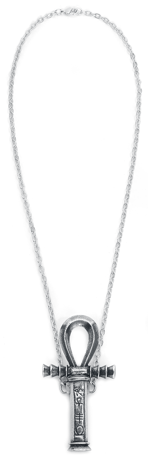 Collier Gothic de Alchemy Gothic - Pendentif Ankh Of The Dead - pour Unisexe - couleur argent - Alchemy Gothic - View 2