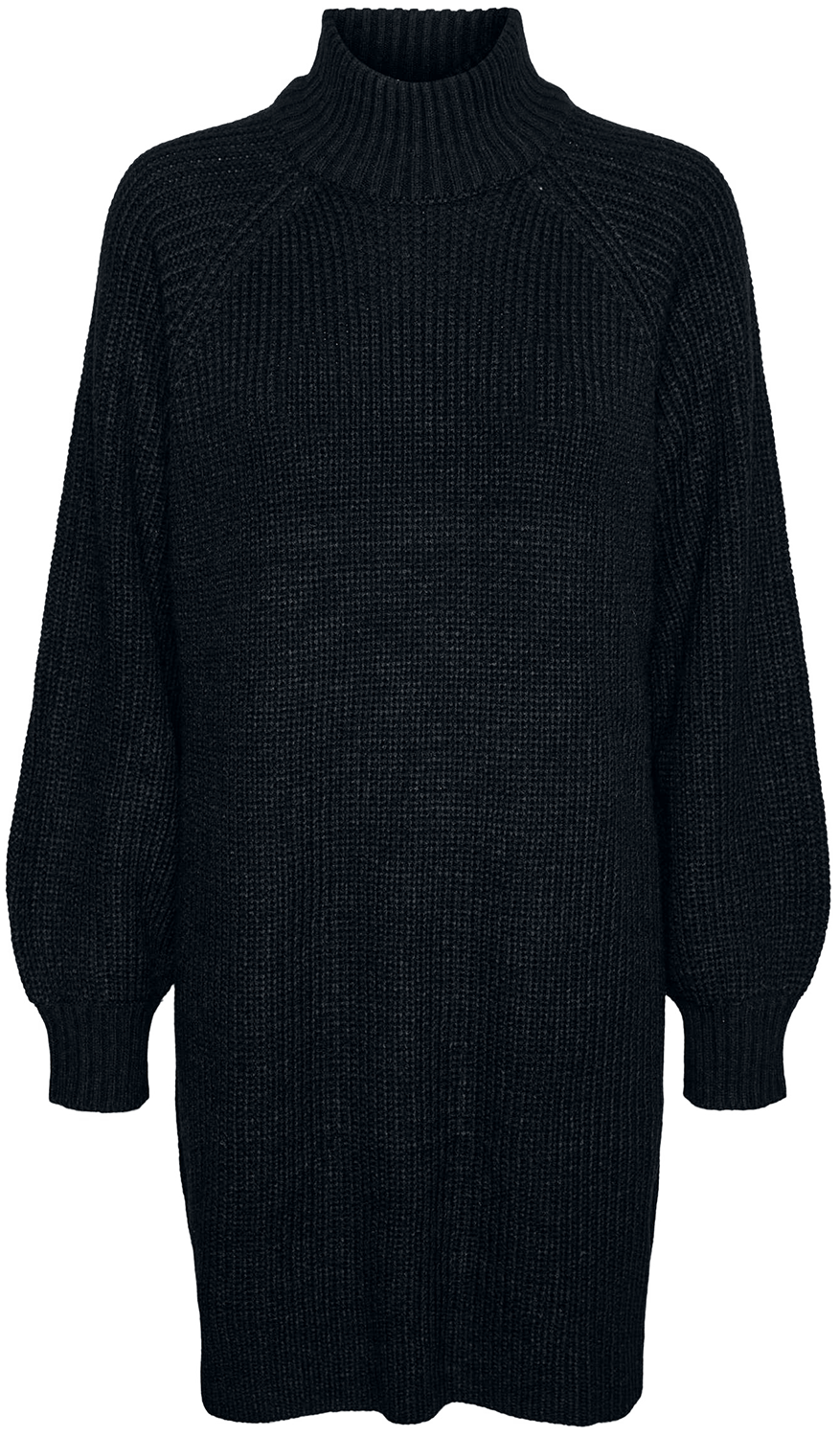 Robe longue  de Noisy May - Robe Pull Timmy - XS à M - pour Femme - noir - Noisy May - View 2