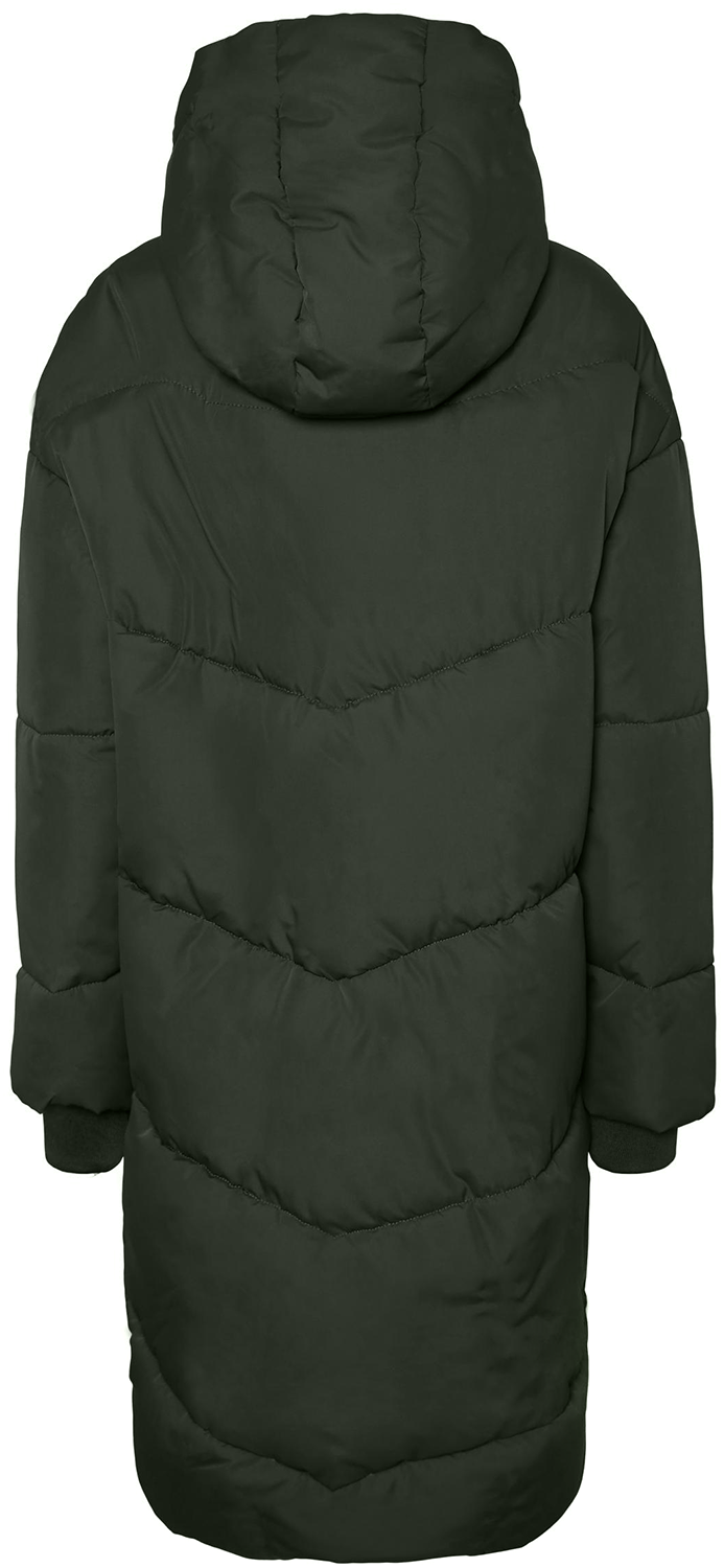 Manteau d'hiver  de Noisy May - Veste Longue Tally - XS à XL - pour Femme - olive - Noisy May - View 2