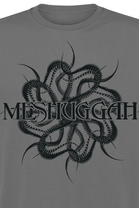 T-Shirt Manches courtes  de Meshuggah - Spine - S à XXL - pour Homme - anthracite - Meshuggah - View 2