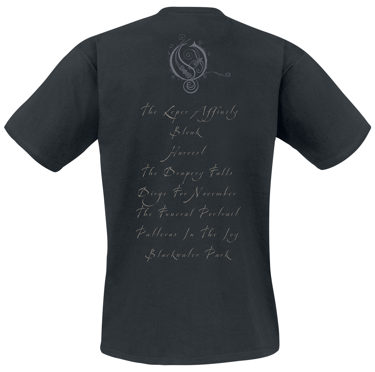 T-Shirt Manches courtes  de Opeth - Blackwater park - XL à XXL - pour Homme - noir - Opeth - View 2