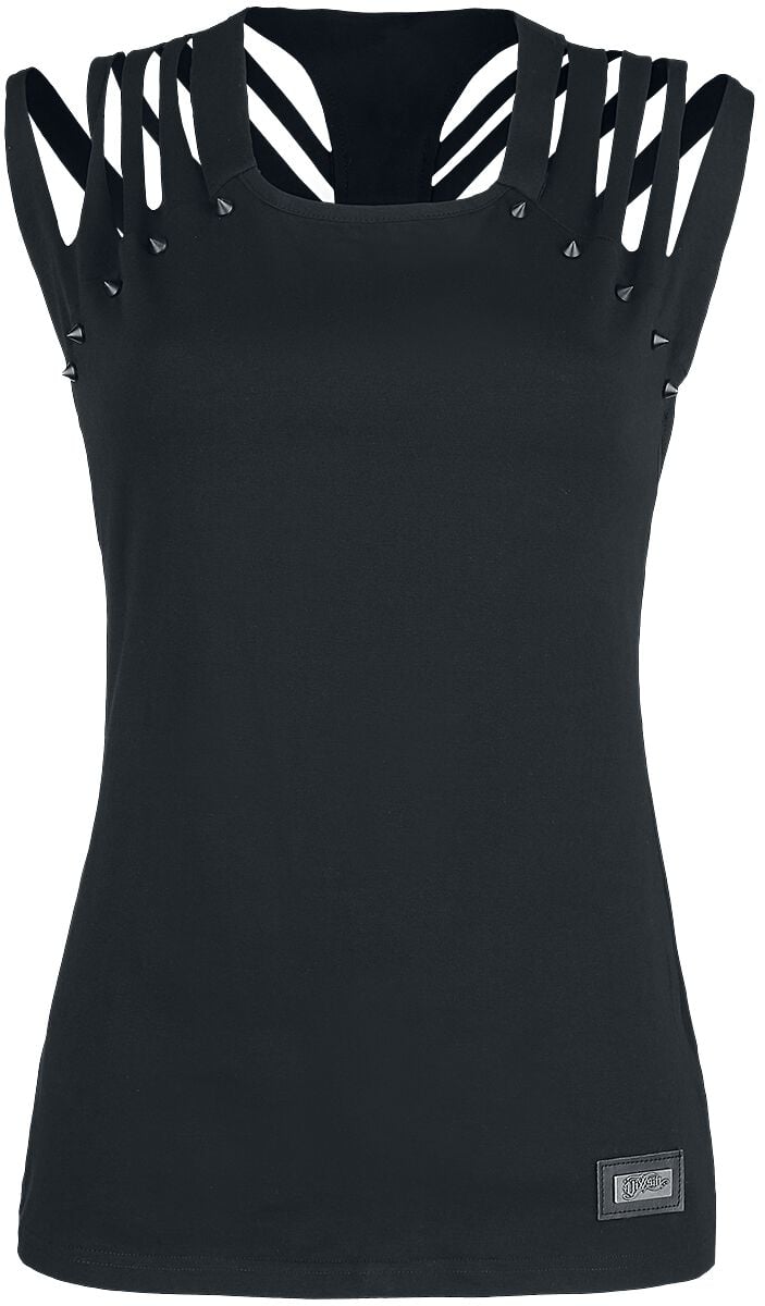 Top  de Vixxsin - Haut Yanet - XS à XL - pour Femme - noir - Vixxsin