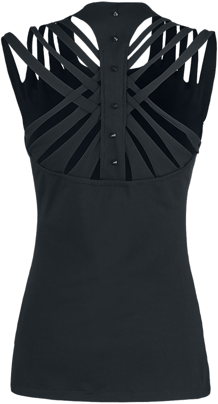 Top  de Vixxsin - Haut Yanet - XS à XL - pour Femme - noir - Vixxsin - View 2