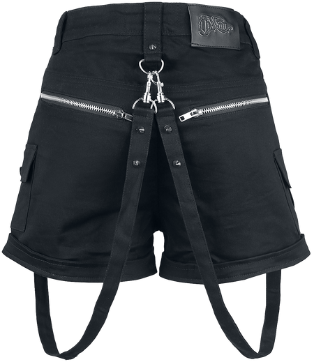 Short Sexy Gothic de Vixxsin - Short Analia - 28 à 36 - pour Femme - noir - Vixxsin - View 2
