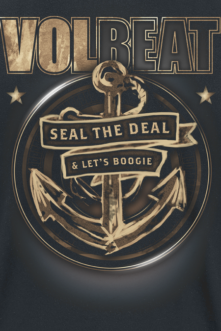 T-Shirt Manches courtes  de Volbeat - Anchor - S à 5XL - pour Homme - noir - Volbeat - View 2