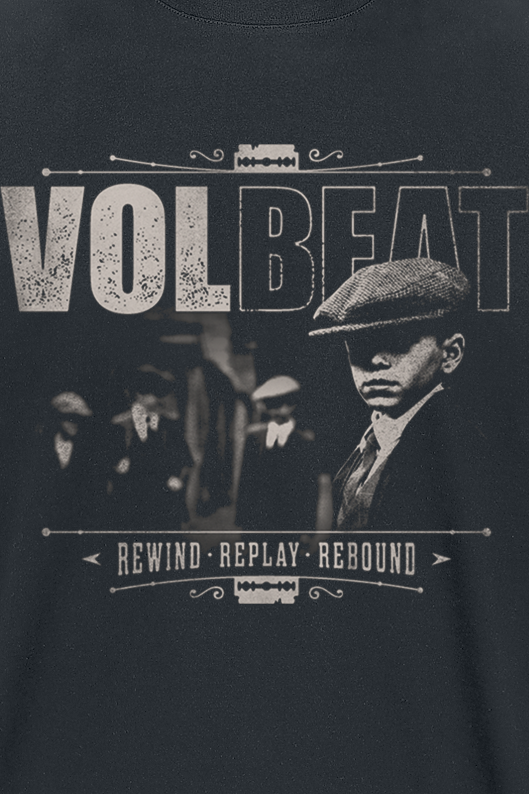 T-Shirt Manches courtes  de Volbeat - The Gang - S à 5XL - pour Homme - noir - Volbeat - View 2