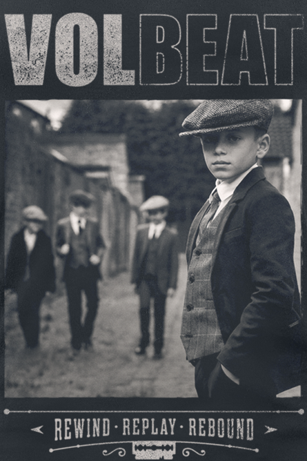 Top  de Volbeat - Cover - Rewind, Replay, Rebound - M à XXL - pour Femme - noir - Volbeat - View 2