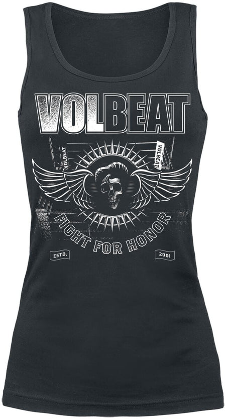 Top  de Volbeat - Fight For Honor - S à XXL - pour Femme - noir - Volbeat