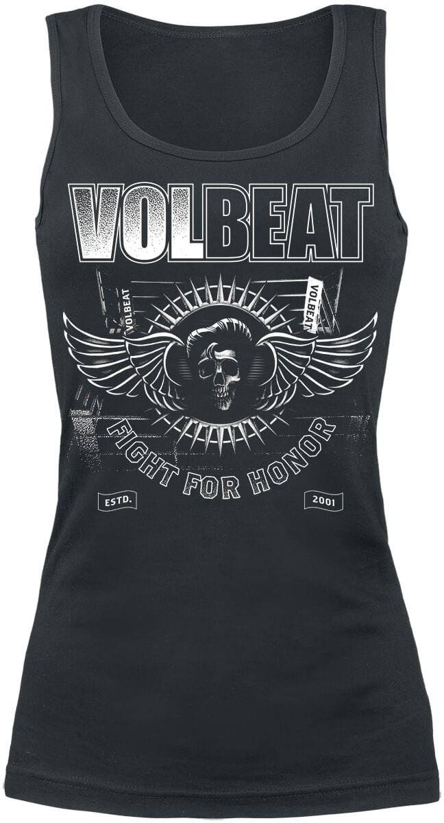 Top  de Volbeat - Fight For Honor - S à XXL - pour Femme - noir - Volbeat