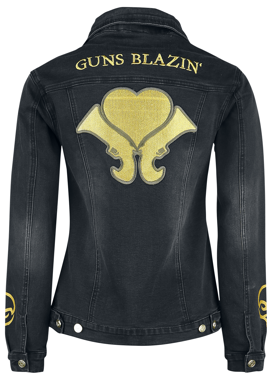 Veste en Jean Gaming de League of Legends - Arcane - Miss Fortune - No Prey No Pay - S à XL - pour Femme - noir - League Of Legends - View 2