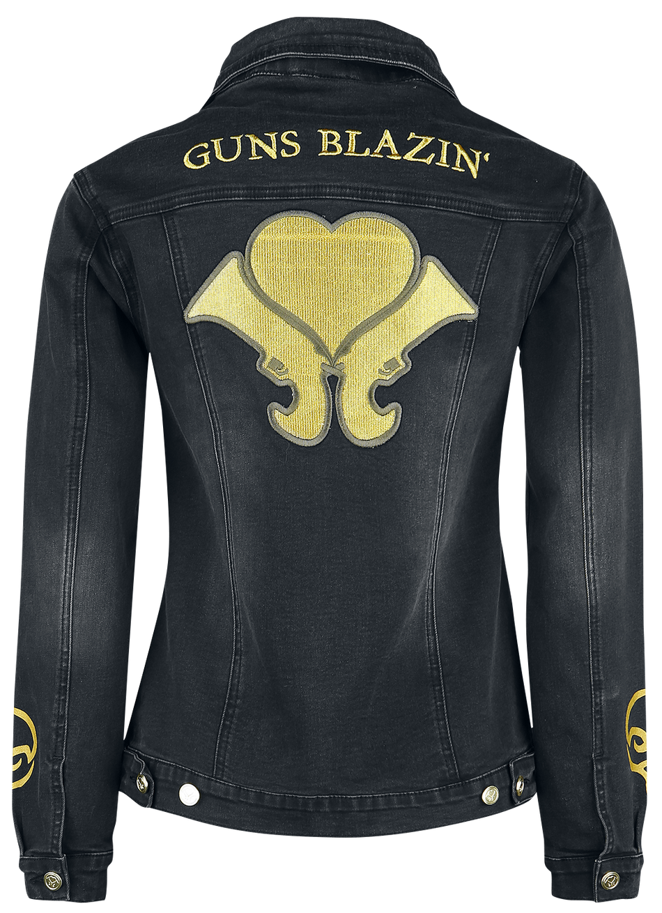 Veste en Jean Gaming de League of Legends - Arcane - Miss Fortune - No Prey No Pay - S à XL - pour Femme - noir - League Of Legends - View 2