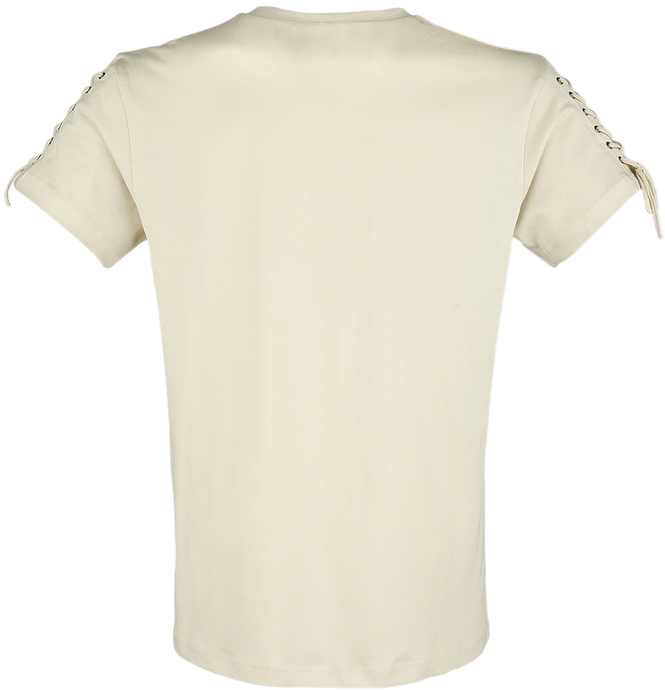 T-Shirt Manches courtes Gothic de Vixxsin - Haut Makai - S à L - pour Homme - beige - Vixxsin - View 2