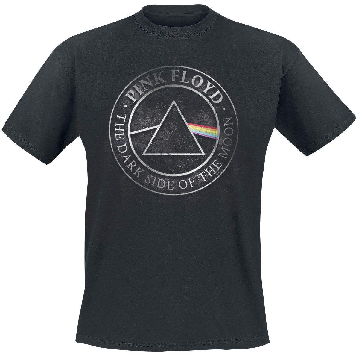 T-Shirt Manches courtes  de Pink Floyd - Metal Sign - S à XXL - pour Homme - noir - Pink Floyd