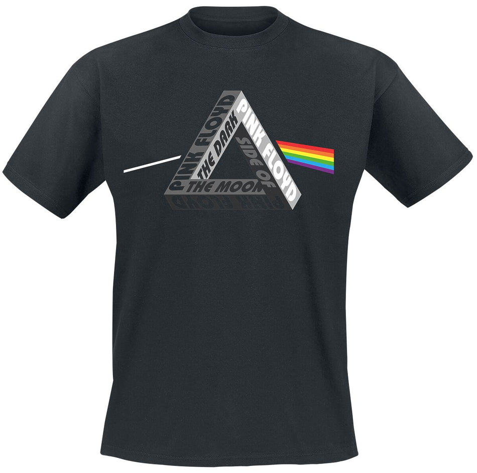 T-Shirt Manches courtes  de Pink Floyd - Escher - S à XXL - pour Homme - noir - Pink Floyd