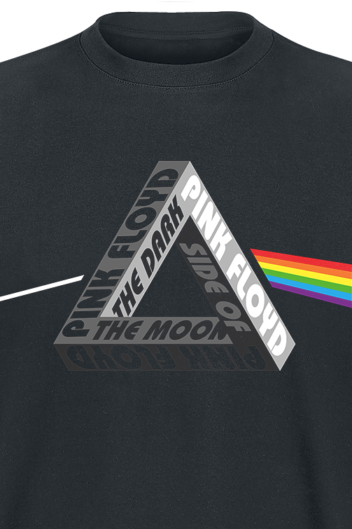 T-Shirt Manches courtes  de Pink Floyd - Escher - S à XXL - pour Homme - noir - Pink Floyd - View 2