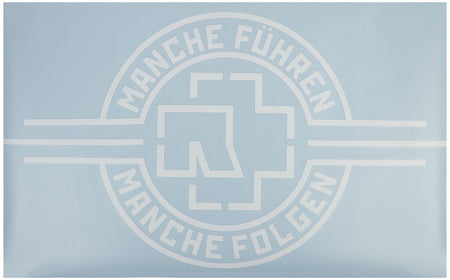 Déco Pour Voiture  de Rammstein - Manche führen manche folgen - Autoaufkleber - pour Unisexe - blanc - Rammstein