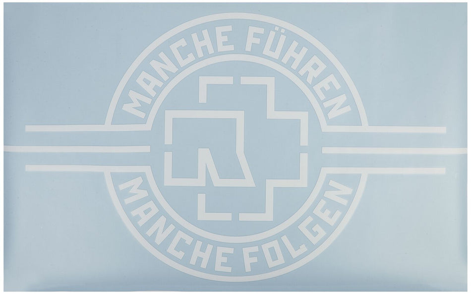 Déco Pour Voiture  de Rammstein - Manche führen manche folgen - Autoaufkleber - pour Unisexe - blanc - Rammstein