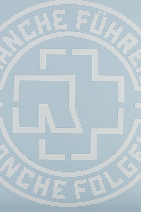 Déco Pour Voiture  de Rammstein - Manche führen manche folgen - Autoaufkleber - pour Unisexe - blanc - Rammstein - View 2