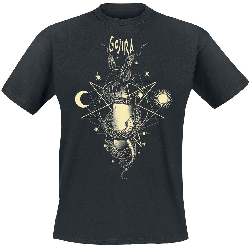 T-Shirt Manches courtes  de Gojira - Celestial Snakes - S à XXL - pour Homme - noir - Gojira