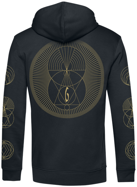Sweat-shirt à capuche  de Gojira - Symbols - S à XXL - pour Homme - noir - Gojira - View 2