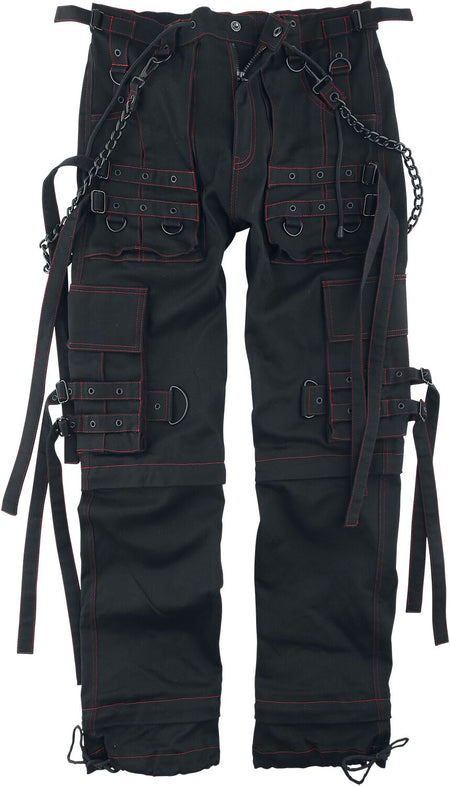 Pantalon Cargo Gothic de Gothicana by EMP - Samsaveel - W30L34 à W42L34 - pour Homme - noir - Gothicana by EMP