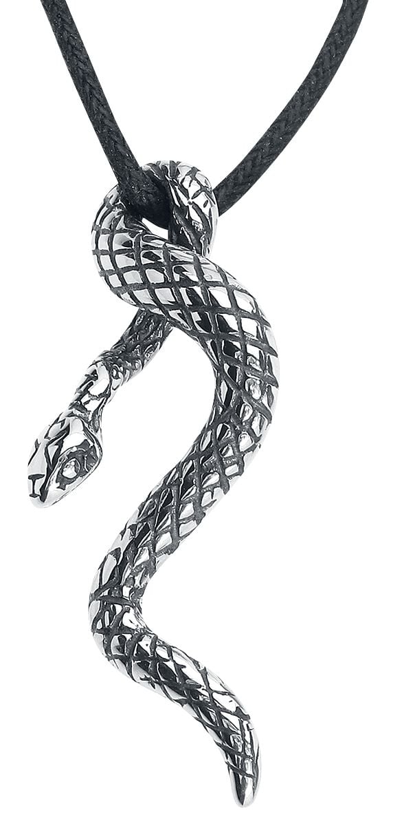 Pendentif Gothic de etNox - Serpent - pour Unisexe - couleur argent - etNox