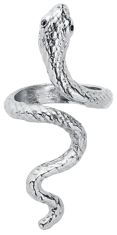 Bague Gothic de etNox - Serpent - pour Femme - couleur argent - etNox