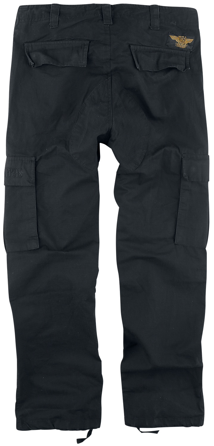 Pantalon Cargo Rockabilly de West Coast Choppers - Pantalon Cargo Caine Indéchirable - M à XXL - pour Homme - noir - West Coast Choppers - View 2