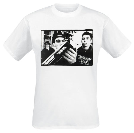 T-Shirt Manches courtes  de Beastie Boys - S à XXL - pour Homme - blanc - Beastie Boys