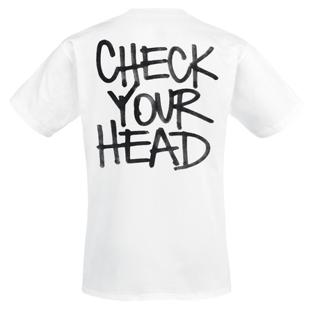 T-Shirt Manches courtes  de Beastie Boys - S à XXL - pour Homme - blanc - Beastie Boys - View 2