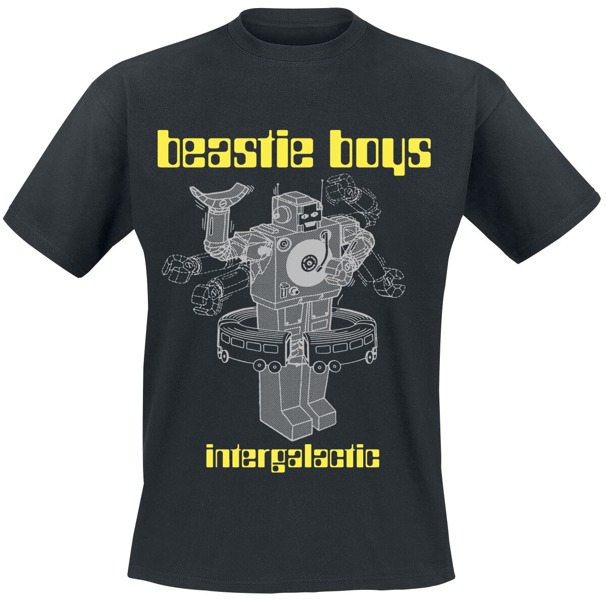 T-Shirt Manches courtes  de Beastie Boys - Intergalactic - S à XXL - pour Homme - noir - Beastie Boys