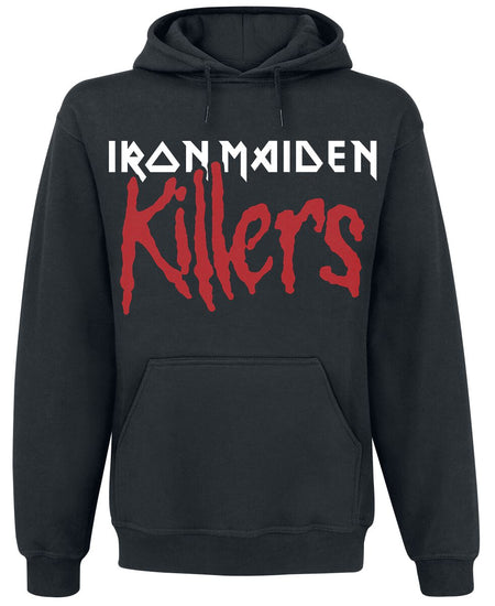 Sweat-shirt à capuche  de Iron Maiden - Big Axe - S à M - pour Homme - noir - Iron Maiden